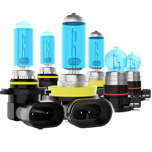 Image of compatible with Chevy Chevrolet Silverado 2500 HD 2007-2020 Lights Headlight Bulbs, 9005 /HB3 /H10 + H11 /H8 /H9 High /Low Beam Halogen + 5202 Fog Lights,6000K White Light, Pack of 6