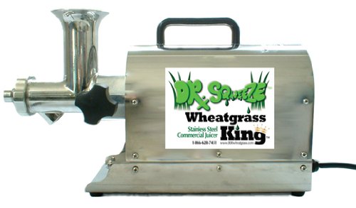Dr Squeeze Wheatgrass King Commercial Stainless Steel Juicer Dr Squeeze Wheatgrass King Commercial Stainless Steel Juicer