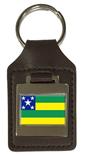 Porte-clés en cuir Sergipe le cadeau idéal pour les amoureux du Brésil