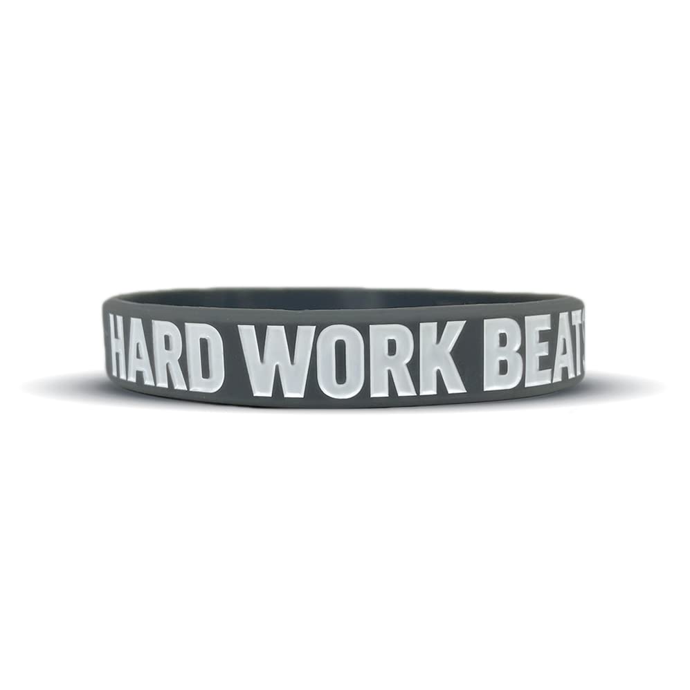 Motivational Wristbands - Standard & Youth Sizes! Perfect for Fitness, Sports, Work, Life. Wear Your Motivation! Sold Individually
