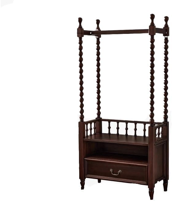 Standing Coat Hanger Clothes Rack Bedroom Floor Ceiling Storage Hanging Bedside Storing Night