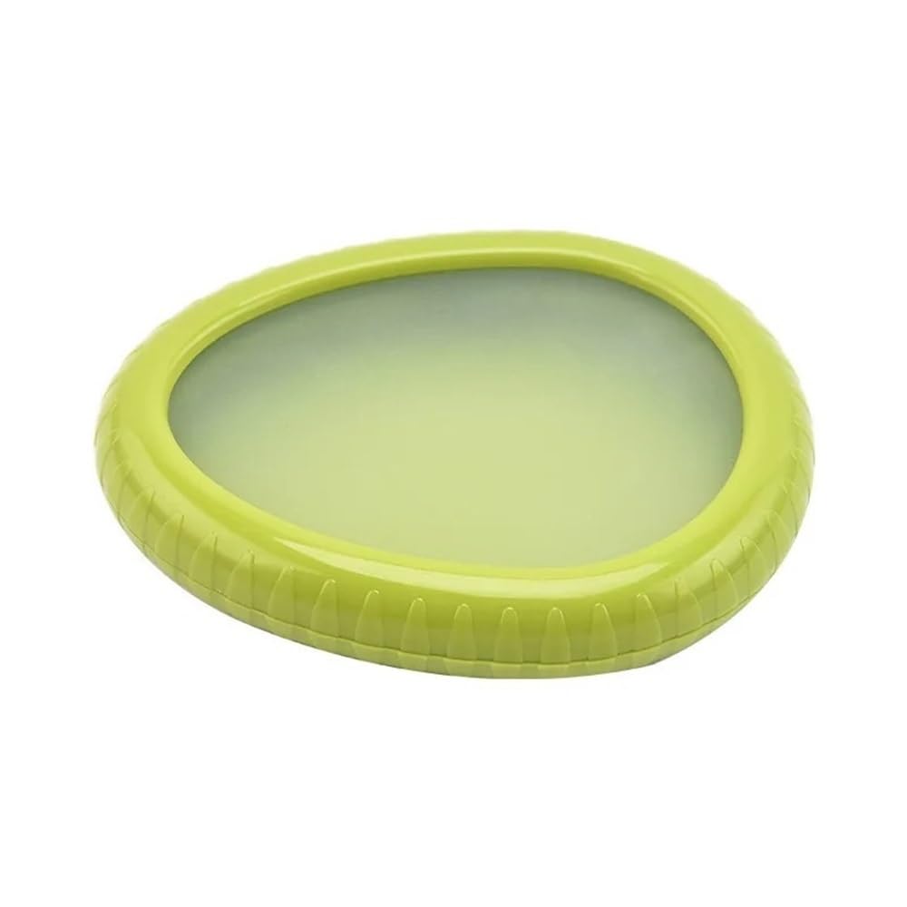 Dazhua 4pcs Fruit and Vegetable Storage Containers - Sealed Keepers for Avocado, Tomato, Onion, and Lemon(Green)
