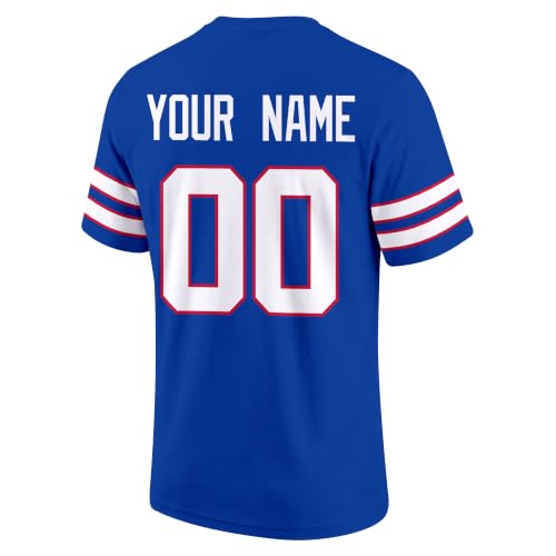 Image of T-Shirt Custom Name and Number Personalized Gifts | Crewneck Short Sleeves T-Shirt for Men S-4XL