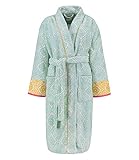 Pip Studio Bademantel Jacquard Check Farbe Hellblau Größe L