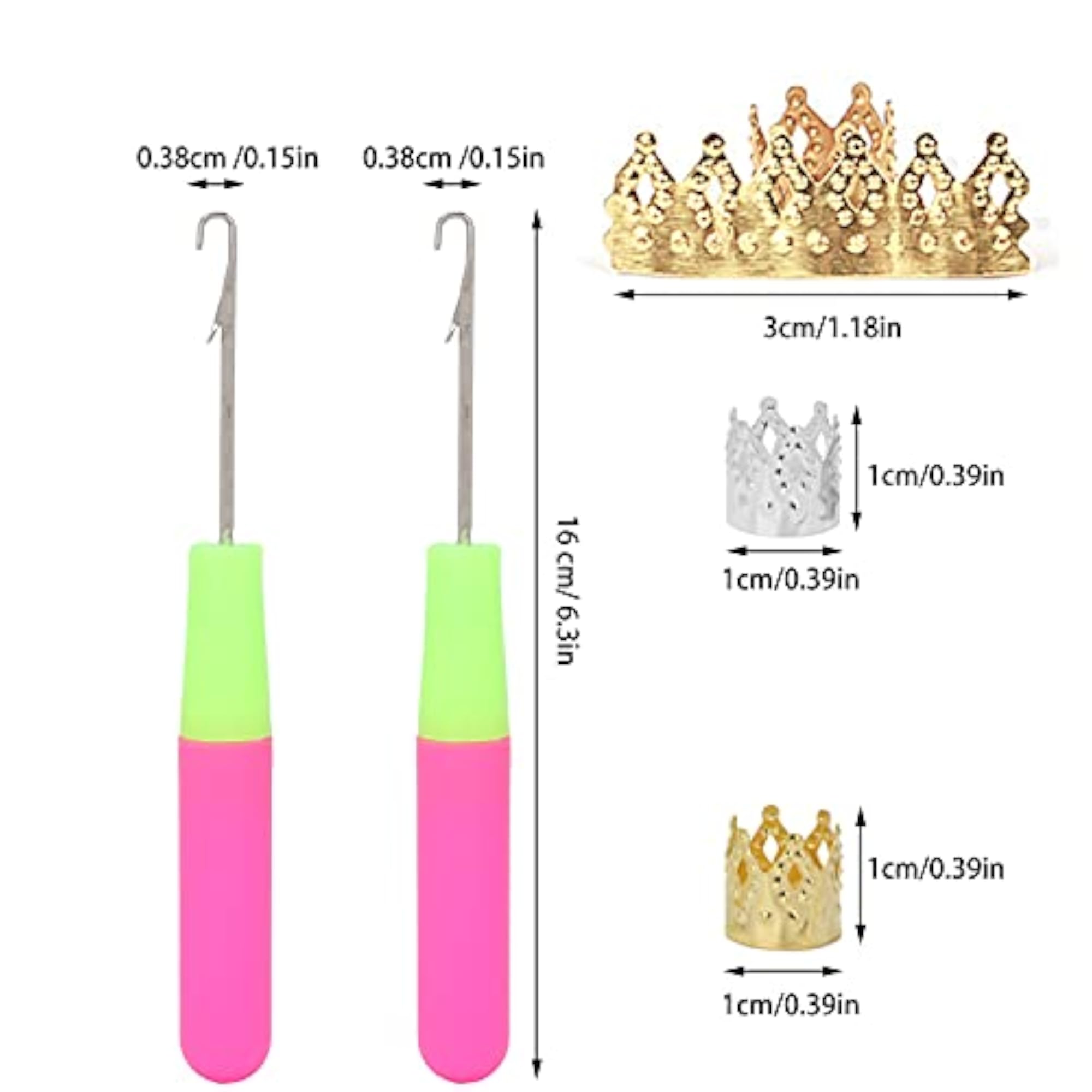 Dreadlock Needle Tool for Hair Decoration