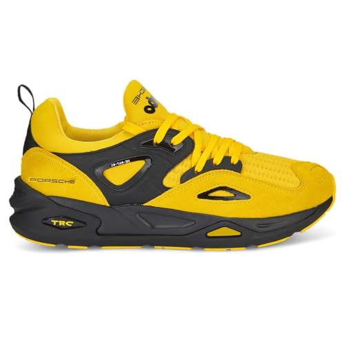PUMA Mens Pl TRC Blaze Lace Up Sneakers Shoes Casual - Yellow - Size 10.5 M