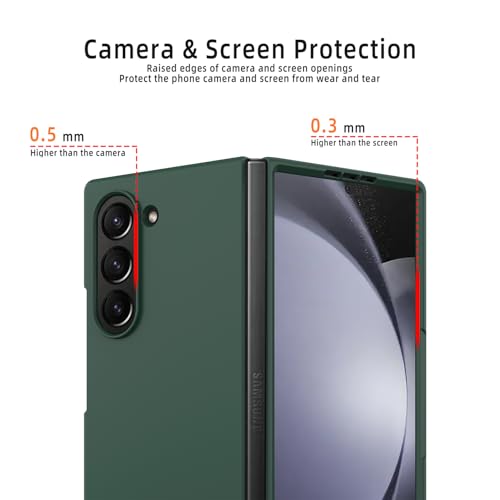 Image of for Samsung Galaxy Z Fold 7 Case Slim Featherlight | Bare Hand Feel Anti-Oil Spray Cover | Precise Fit | Anti-Shock Core Guard - Silver
