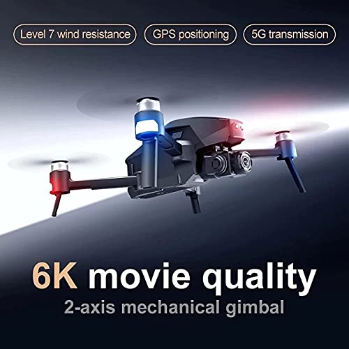 Ficha técnica GPS Drone con 6K Camera para Adultos FHD FPV Live Video Camera Quadcopter con Brushless Motor Auto Return Home Follow Me Waypoints Circle Fly con Carrycase 2 Battery - Fernando Cortés Ficha técnica GPS Drone con 6K Camera para Adultos FHD FPV Live Video Camera Quadcopter con Brushless Motor Auto Return Home Follow Me Waypoints Circle Fly con Carrycase 2 Battery - Fernando Cortés