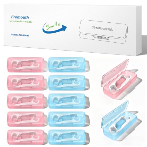 Fremouth Orthodontic Flossers for Braces - Ortho Floss Picks, 140 Count