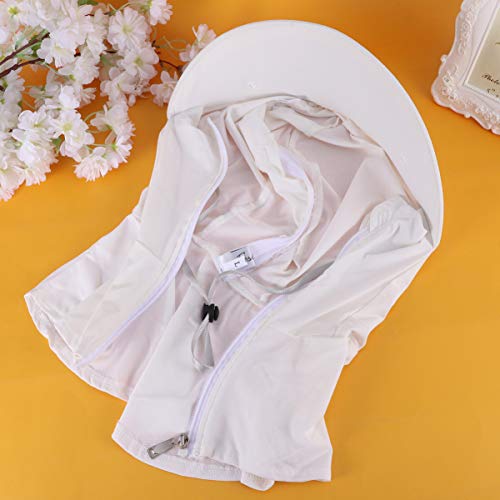 ARTIBETTER Chapéu de Sol Com Aba E Protetor Facial Ajustável Polaina para O Rosto Lenço Bandana Prot