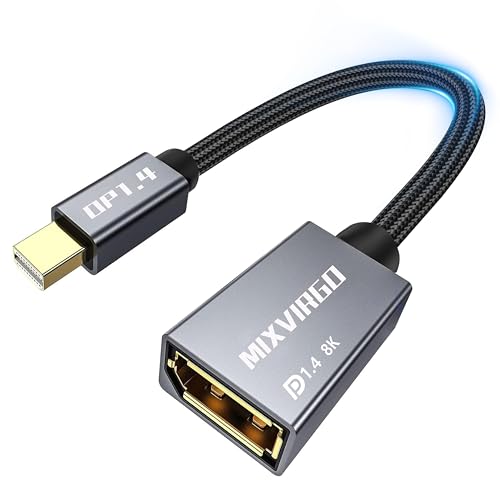 Adaptateur Mini DisplayPort vers DisplayPort pour éliminer les saccades sur écran gaming 240Hz
