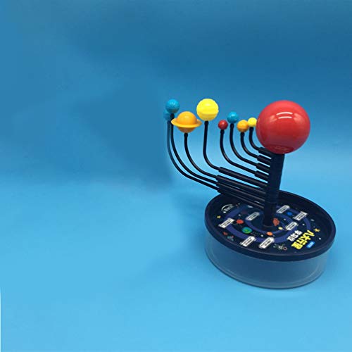 TOYANDONA Modelo de Solar Kit Com 8 Pintado Planetas Astronomia Modelo Planeta Haste Brinquedos Ciên