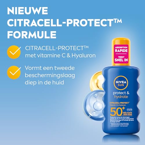 Nivea Sun Protect & Hydrate Zonnespray SPF 50 – 200 ml - View 2