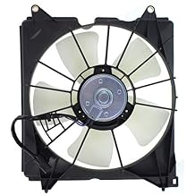 for Honda Accord Radiator Fan 2013 14 15 16 2017 Driver Side | Single Fan | 4 Cyl / 6 Cyl Engine | Coupe/Sedan | Denso Brand | HO3115162 | 190155A2A01
