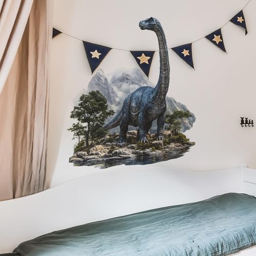 Achang Vinilo Decorativo Dinosaurio Brachiosaurus miniatura 4