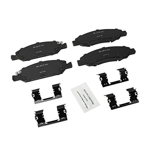 ACDelco Gold 17D1367ACH - Set pastiglie freno a disco in ceramica