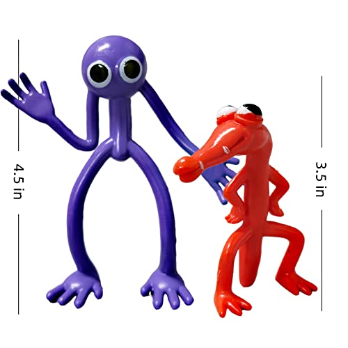 Boneknight Rainbow Friends Gaming Action Figures (6Pcs/Set),Gift For Kids Halloween Thanksgiving Christmas Birthday Gifts… #TOP4