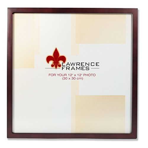 Cadre photo bois Espresso Lawrence Frames, 12 x 12 po
