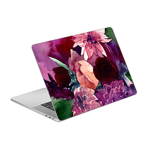 Vinyle Autocollant MacBook Pro 15.4 Protège des Rayures Design Floral