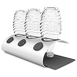 ✅BESCHREIBUNG: Der robuste sehr stylische Abtropfhalter kompatibel mit Sodastream Crystal bringt Ordnung in Ihre Küche! Durch die ausgezeichnete Verarbeitung lassen sich die Glaskaraffen und Deckeln sehr einfach in den Halter reinsetzen. - ✅ sehr Edles Design - ein hingucker in der Küche oder Esszimmer