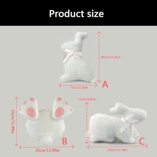 Coussin lapin pour canapé et salon cocooning - 7