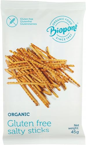 Palitos salados sin gluten BIO 45 g - BIOPONT