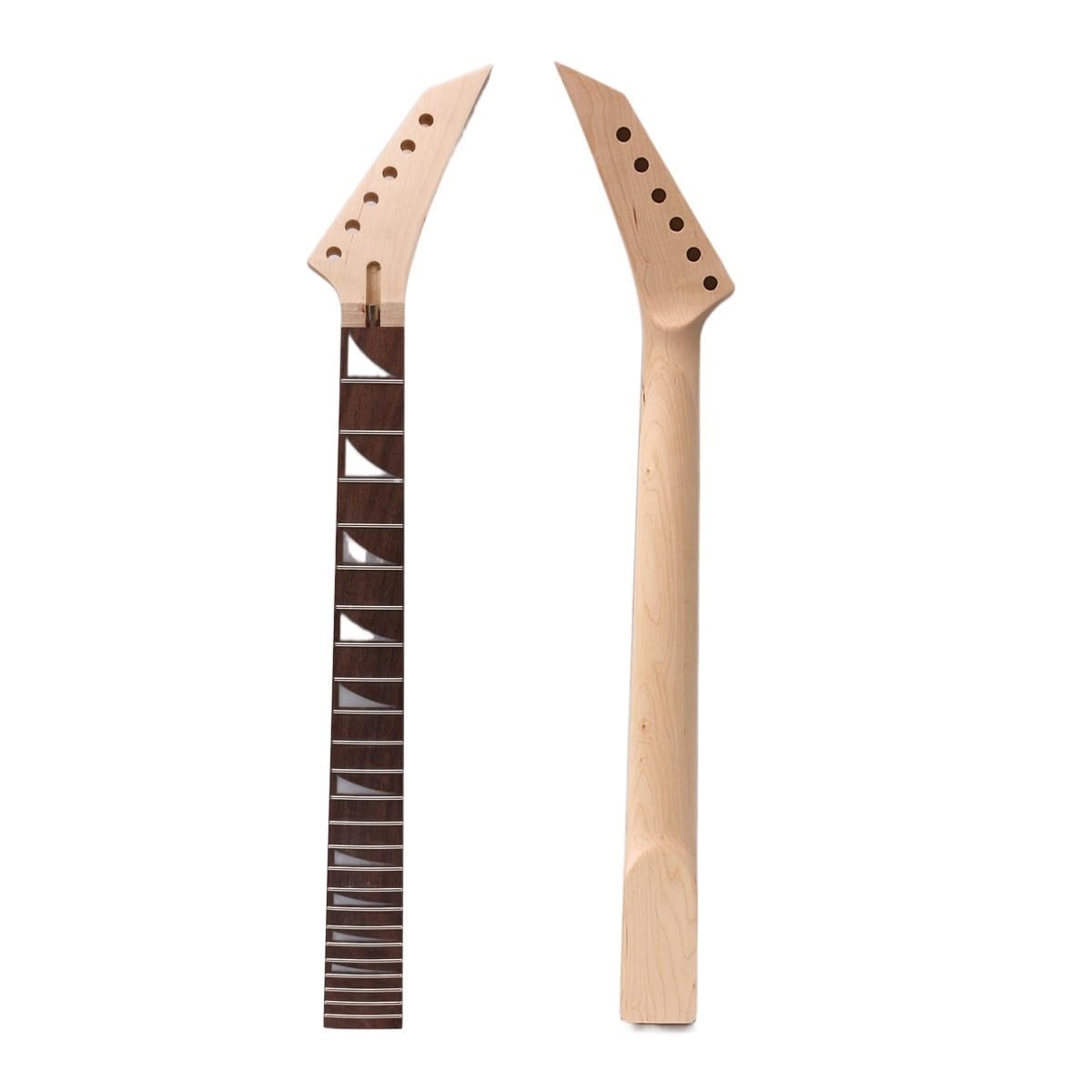 Manche guitare électrique 24 frettes écrou blocage 648mm