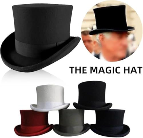 Chapeau équestre en feutre pour déguisement et spectacles