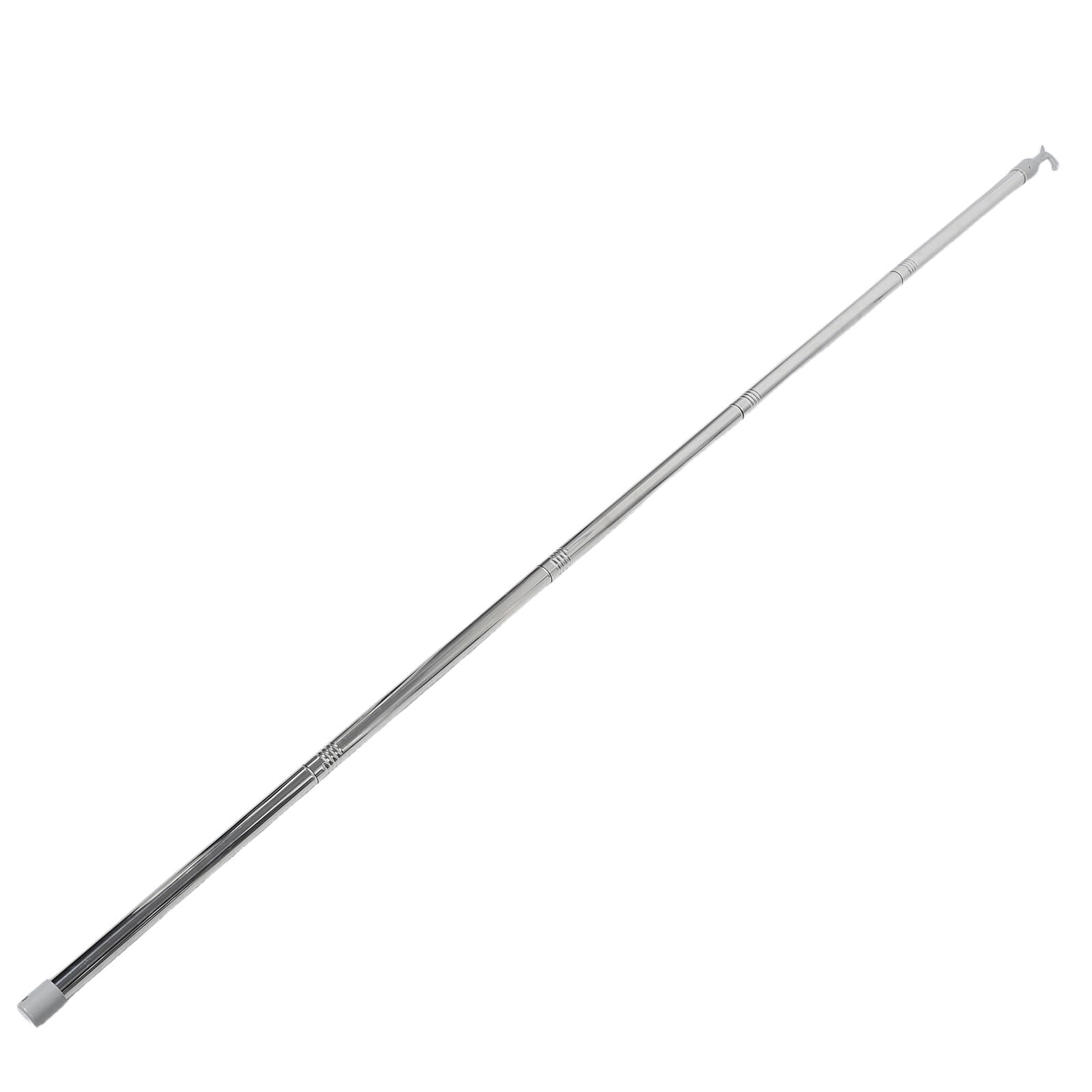 Tringle à rideaux télescopique pour fenêtres de toit sans fléchir barre inox 2m