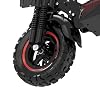 Electric Scooter Adults,1200/1600W Motor, 28/34 MPH Top Speed & 30/40 Miles Range, 48V 18/21AH Big Battery, 10/11 Off-Road Tire Folding E Scooter with Seat, Double Suspension & Braking Systems