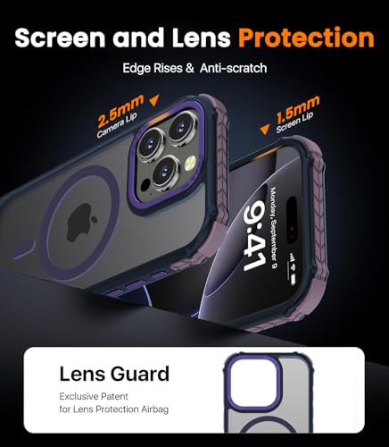 Coque iPhone 16 Pro premium translucide mate DEERLAMN
