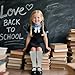 phnydreg 3 Packs Girls Bow Knee High Socks 4 to 12 Year School Uniform Dress Socks (US, Age, 7 Years, 12 Years, 3, white, gray, black)