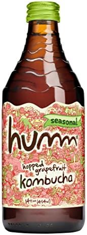 Humm Kombucha, Hopped Grapefuit, 14 fl oz