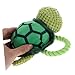 Abaodam Turtle Plush Dog Chewing Toy Soft Squeaky Molar Plaything for Dogs Cartoon Animal Design Lightweight and Safe for Teething Puppies