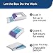 PetSafe ScoopFree Purple Front-Entry Uncovered Ultra Self Cleaning Cat Litter Box System - Hands Free Cleaning - Crystal Litter - Disposable Tray - Hooded Design