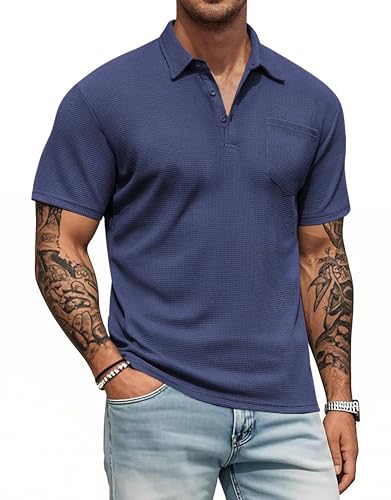 トップス BoTT Button Down Knit Polo (navy) BoTT / BUTTON DOWN KNIT POLO / NAVY | Sophomore