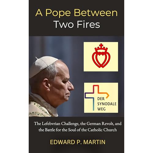 A Pope Between Two Fires Audiolibro Por Edward P. Martin arte de portada