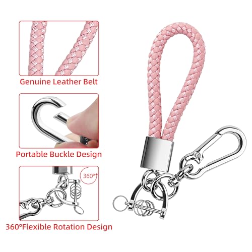 Coque de clé Hyundai finition premium JOYEAR avec porte-clés