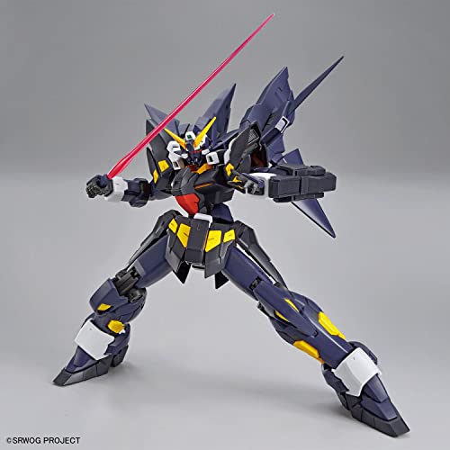 BANDAI SPIRITS HG 2646477 Super Robot Wars α Hyukkebein Mk-II, farbcodiertes Kunststoffmodell
