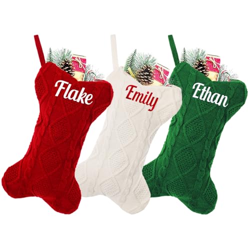 Ulico Personalized Dog Christmas Stockings,Custom...