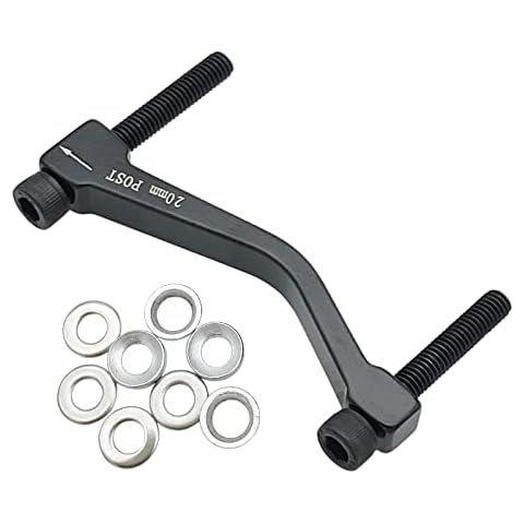 JooFn Disc Brake Caliper Mount Adapter 20mm Post Mount for 180mm Brake Caliper Cover