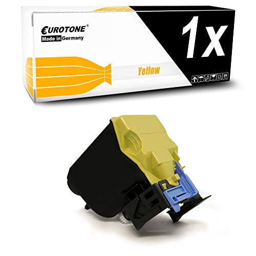 Toner compatible Bizhub C35P cartouche jaune A0X5252 TNP22Y Eurotone