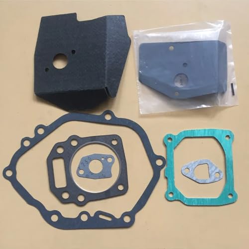 Jeu de joints compatibles avec GXV160 HR216 et plus 196 163CC 5,5HP 4T, carburateur à manivelle verticale, silencieux, cylindre isolant, nettoyeur d'air