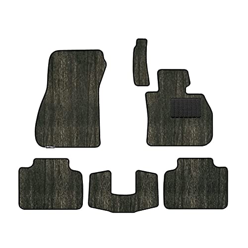 Hotfield BMW 互換品 2シリーズ F45 アクティブツアラー フロアマット/木目 ウッド ダークウッド