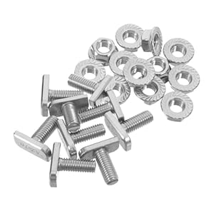 Abaodam ZQ4123 T-Nut-Muttern Set 20 Sätze