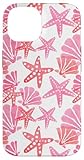 Coastal Granddaughter Sea Shells Coral Preppy Beach Summer Case for iPhone 14