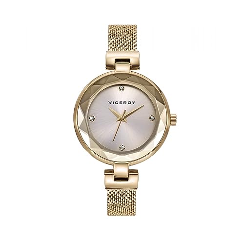 Montre Viceroy Chic 471298-27 en acier doré pour femme chic