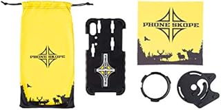 Phone Skope Complete Digiscoping Kit, Compatible with iPhones OR Samsung, Includes PhoneCase + Eyepiece Adapter + Lens Cloth