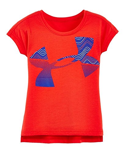 Under Armour Girls' Airwaves Jumbo Logo Tee
