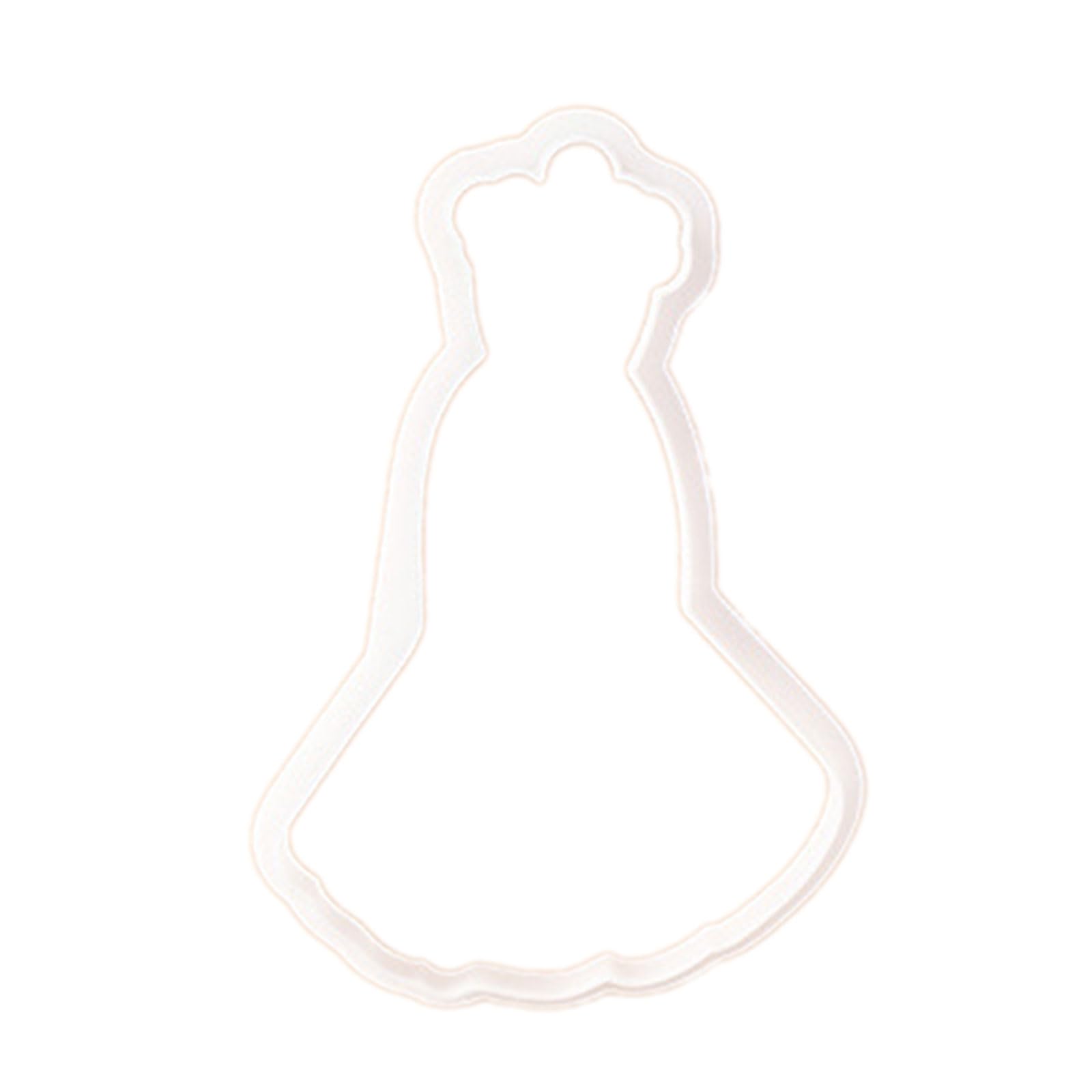 Nucelit Baking Essential Nuptial Cookie Cutting Tool Biscuits for Creating Individualized Dessert Bride Shower Baking